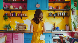 Fakta Psikologis di Balik Warna Dinding Dapur dan Mood Memasak